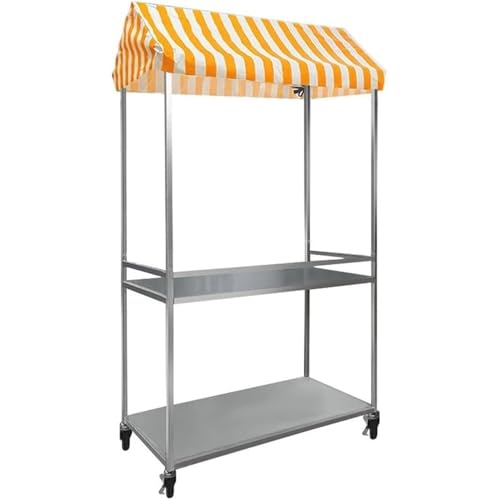 Carro de camping plegable con ruedas bloqueables, carrito plegable portátil para eventos al aire libre, playa y compras