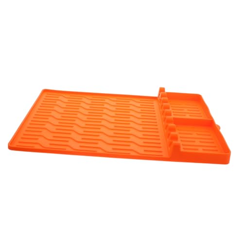 BESPORTBLE Grill Mats Utensils Silicone Grill Pad Outdoor Grill Mats Counter Top Mats for Kitchen BBQ Mats for Grilling Heat Proof m