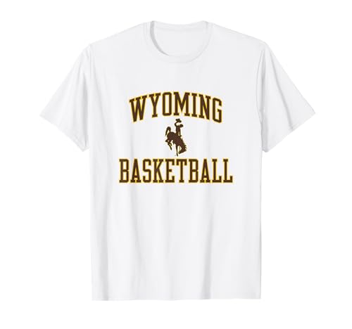 University of Wyoming Basketball Classic Arch | Wyoming T-Shirt