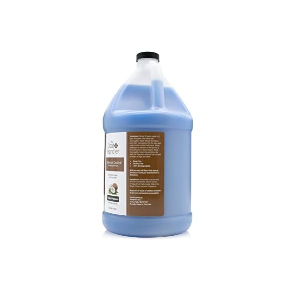 The Coat Handler Undercoat Control Deshedding Hundeshampoo, 1 Gallone - Bekämpft Schuppen, Omega 3 & 6 Reich, Vitamin E, Alle Natürlichen Inhaltsstoffe – Bild 4