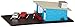 Bachmann Trains - PLASTICVILLE U.S.A. BUILT-UP BUILDING - DRIVE-IN HAMBURGER STAND - N Scale (45709)