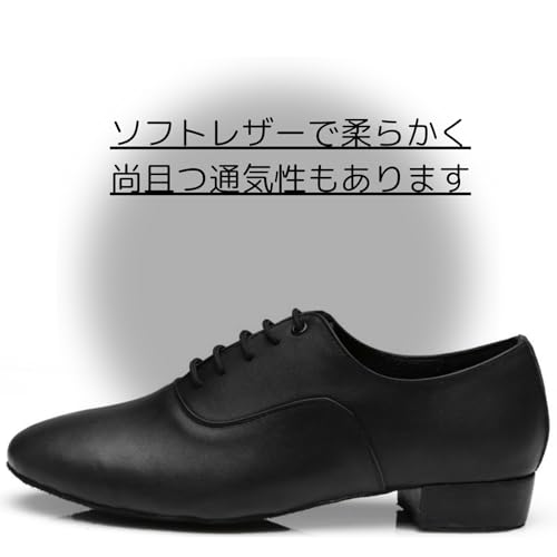 Shamager メンズ社交ダンスシューズ 25.0cm