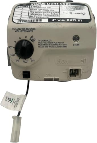 Replacement for Honeywell Water Heater Gas Valve WV8840B1158 OEM