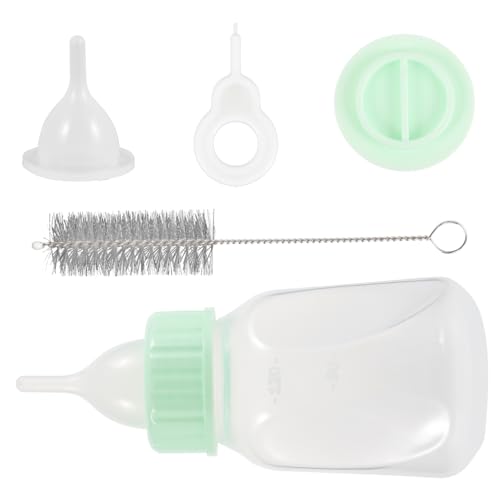 TOBBOMEY 1 セット 子猫 ボトル フィーダー ペット ボトル 小 猫 ミルク ボトル ミルク フィーダー ボトル 再利用可能 授乳 ボトル 家庭用 ペット 授乳者 子猫 給餌 ボトル 子猫