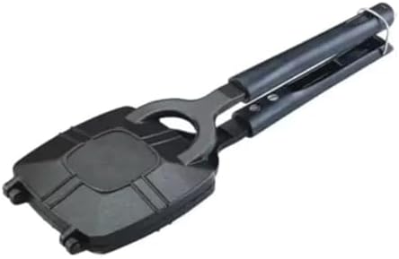 Non-Stick Iron Coating 2 Side - Cut Gas Sandwich Toaster Snack/Sandwich Griller/Sandwich Maker (Black)