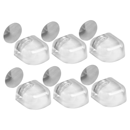 Butée de porte magnétique anti-claquement en silicone transparent OSALADI sans perçage