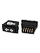 uxcell 2PCS DC 12V 20A Car 5 Pin Momentary DPDT Rocker Power Window Switch