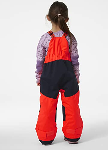 Helly Hansen Kinder Unisex K Rider 2 Ins Bib, Neon Koralle, 1 – Ansicht 4