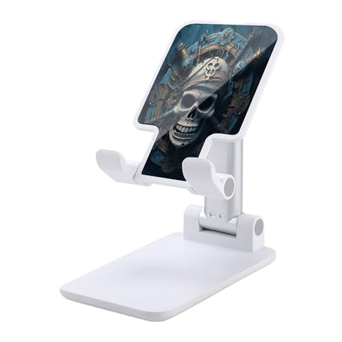 Support téléphone bureau pliable squelette pour regarder des vidéos sur smartphone