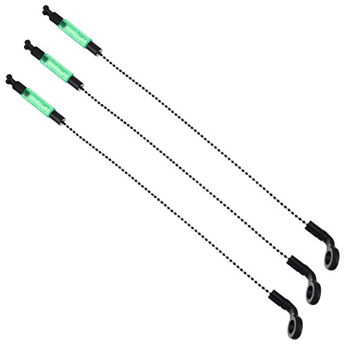 ifundom 3pcs Fishing Alarm Components Fish Bite Alarm Kit Metal Fishing Line Gear for Catfishing