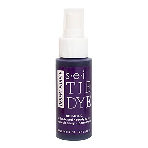 S.e.i Desert Purple Tie Dye Spray Bottle, 2- Ounces, Fabric Spray Dye #TOP7