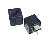 V23136-J6-X48 for 3 Series 5 Series E90 325 525 Automotive Fan Relay(V23136 J6 X48 Black)