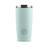 Cool Bottles - Vaso Térmico de Acero Inoxidable 550 ml - Pastel Sky - Tapa a...