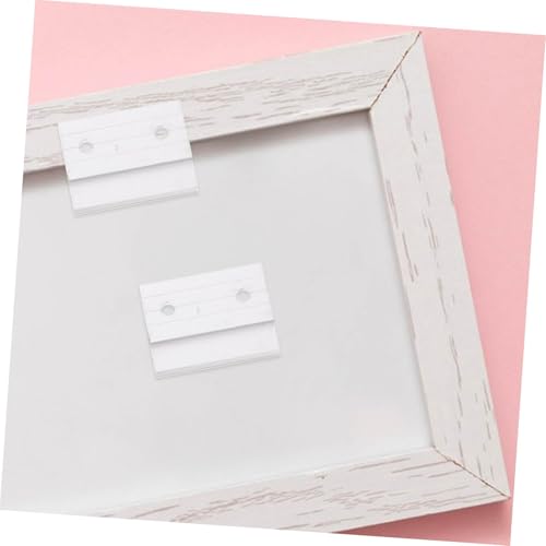 Image of Z-Shaped Aluminum Alloy Picture Hanger Clips 2PCS Heavy Duty Frame Hooks for Wall Art and Home Decor Easy Installation for Picture Frames and Canvas