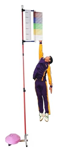 Outil de mesure de saut vertical réglable avec base stable pour entraînement de basket-ball