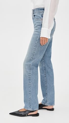 Madewell Women's Longline Straight Jeans4