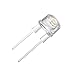 CHANZON 50 pcs 8mm White LED Diode Lights (Straw Hat Clear Transparent DC 3V 250mA) Bright Lighting Bulb Lamps Electronics Components Indicator Light Emitting Diodes