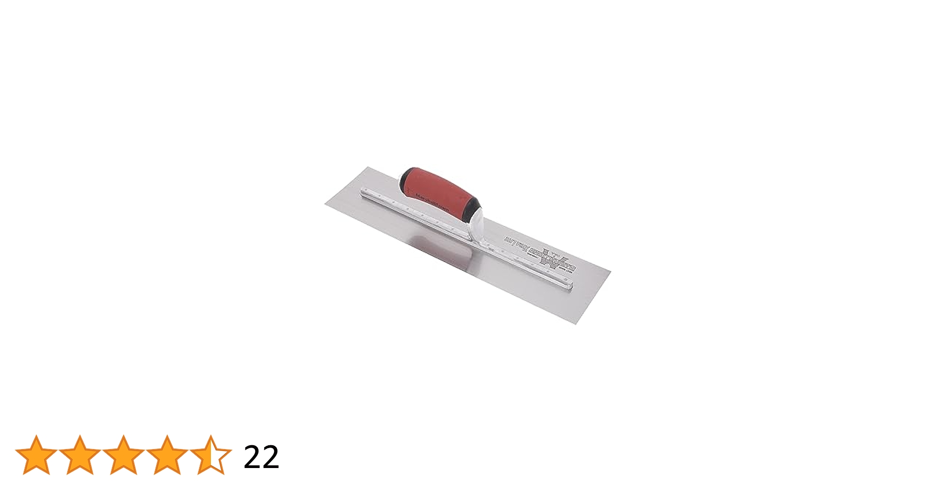 Llana Alisadora Marshalltown - Acero Al Carbono Con Mango Durasoft (406x76 Mm