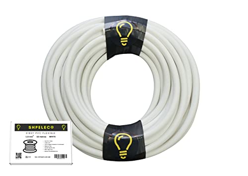 SHPELEC® FLEXIBLE White Cable 3183Y 0.75mm, 1.0mm, 1.5mm
