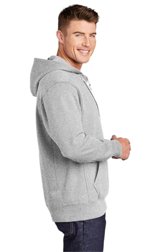 SPORT-TEK Men's Lace Up Pullover Hooded Sweatshirt2