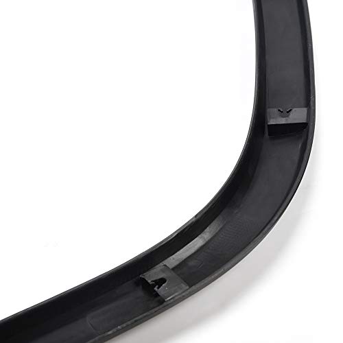 G-Plus Fender Flares, Compatible With 2011 2012 2013 2014 2015 2016 Jeep Grand Cherokee, Black Plastic Wheel Opening Molding Trim Front Left Driver Side 1Pc #TOP3