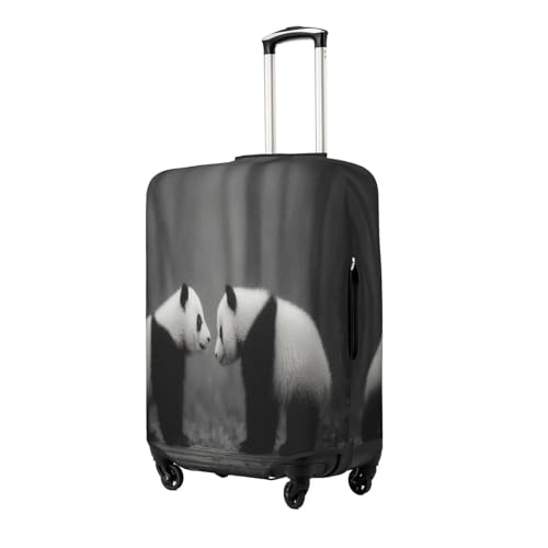 Panda Durable Luggage Cover Suitcase Protector Anti-Scratch Luggage Cover Fits 18-32inch Luggage, Black, M2