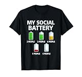 My Social Battery Low Energy Anti Social Introvert