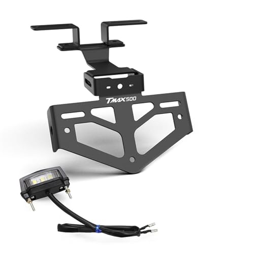 Support de plaque d'immatriculation moto TMAX 530 pour affiner l'arrière