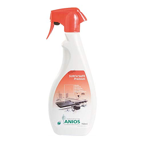 Anios 2419326 Safa Safe Safe Premium Disinfectant Mousse, rouge, 750 ml