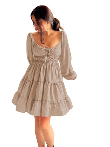 Image of Leriya Fashion Mini Dress for Women | One Piece Dresses for Womens | Stylish Dress for Woman |Mini Dresses Rayon for Women Stylish |Summer Casual Outfit Wear Events, Date & Evening Look