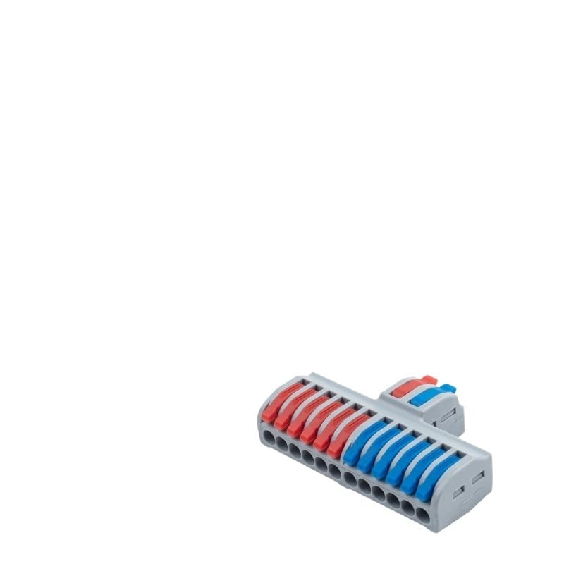 Conectores de cable de cableado rápido de 2/3 pines, todos los conductores eléctricos compactos, SPL, divisor de empalme, bloque de terminales a presión (SPL122)