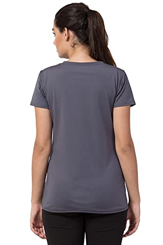 Image of BLUECON Women's Slim Fit Polyester T-Shirt
