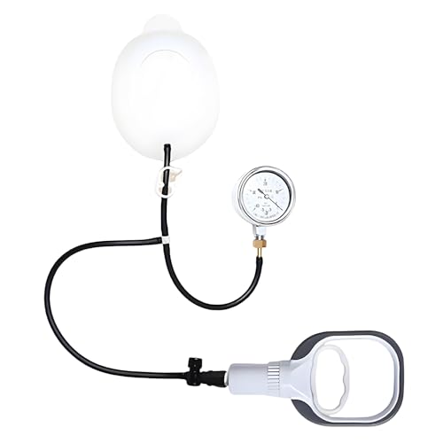 oiakus Pectus Excavatum Vacuum Bell, Silicone Cup Orthosis Brace for Sunken Chest Correction, Adjustable Pressure, Real-Time Pressure Monitoring, for Adults and Child