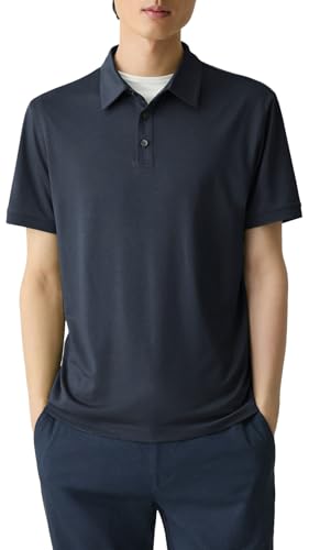 Theory Men's Noran Polo in Jersey Lyocell
