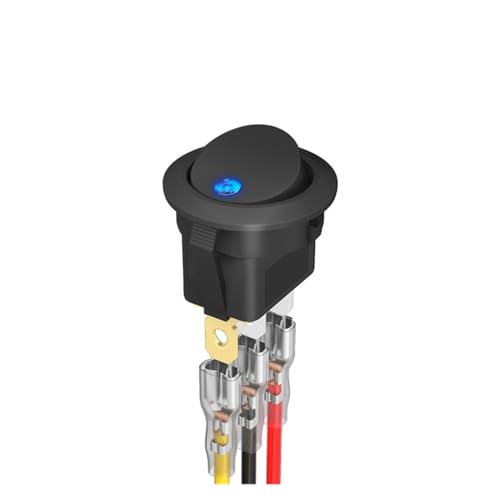 Interrupteur à bascule LED idéal pour le tableau de bord de votre bateau de camping-car ou auto