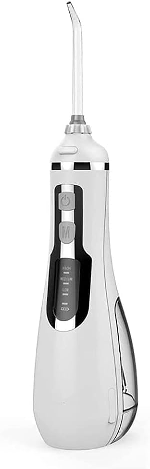 Water Flosser Portable Dental Oral Irrigator with 3 Modes 4 Replaceable Jet Tips Easy to Clean Portable Saves