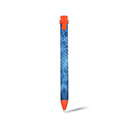 MightySkins Carbon Fiber Skin for Logitech Crayon Digital Pencil iPad (6th gen)