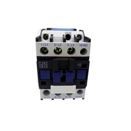 Contacteur CJX2-1810 220VAC coupure 18A 3 poles contact NO fluide