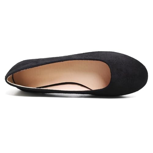 Image of Dear Time Women's Flats Comfortable Slip On Ballet Flats Soft Solid Casual Shoes