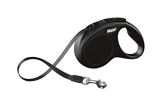 Chadog Flexi New clásico Correa S 5 m Negro