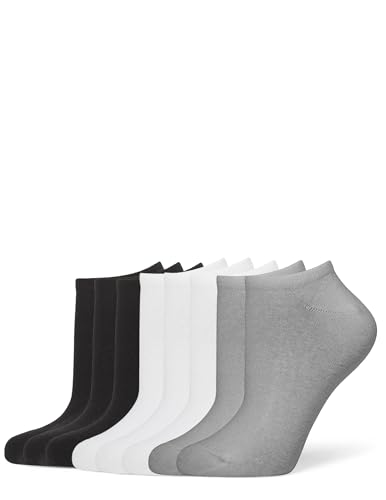 HUE Women's No Show Sport Socks, 8 Pair Pack