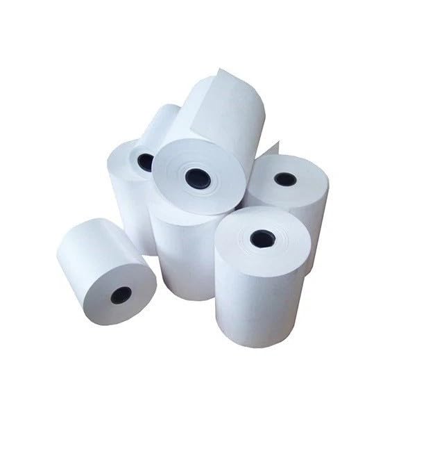 57 x 57 mm Premium Thermal Paper Till Receipt Rolls for EPOS Printer, POS Terminal, Thermal Cash Registers (100 Rolls)