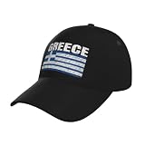 Gorra De Béisbol Bandera De Grecia Vintage Golf Hat Transpirable Snapback Sombrero Proteccion Solar Gorra Trucker para Camping Excursionismo Running