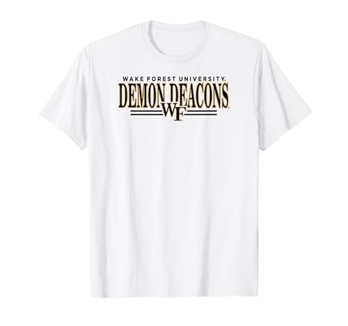 Wake Forest Demon Deacons Regalia White Officially Licensed T-Shirt