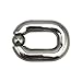Male Stainless Steel Long Thick Hanging Stretch Pendant, Weighted Exercise Ring, Removable Metal Ball Accessories,1 Piece-UShlF19 (Normal, S)