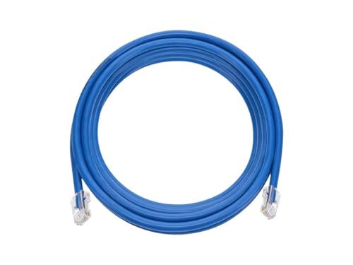 Monoprice Cat6A Patch Cable - 10 Feet - Blue | 26AWG, 10G, Bare Copper Conductor, Gold Plated Copper Connector, RJ45, Non-booted Ethernet Cable by Monoprice - Image 6