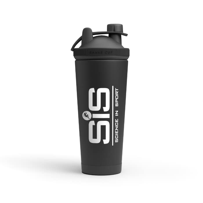 Science in SportMetallic Protein Shaker, 750 ml, Matte Black