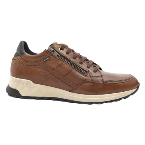 BAERCHI Deportivo Estilo Sneakers Fabricado en Piel de Vacuno con Plantilla anatómica y Suela de Caucho PUMA1300 Made in Spain.