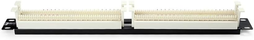 Telephone Patch Panel 100 Pair 110 Voice Patch Panel Network Cabling Organizer 19 inch Rack Mount