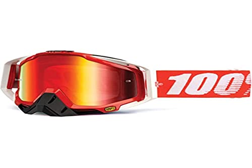 100% 50110-003-02 Racecraft Masque de Vtt Rouge